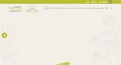 Desktop Screenshot of homeoformula.com.br